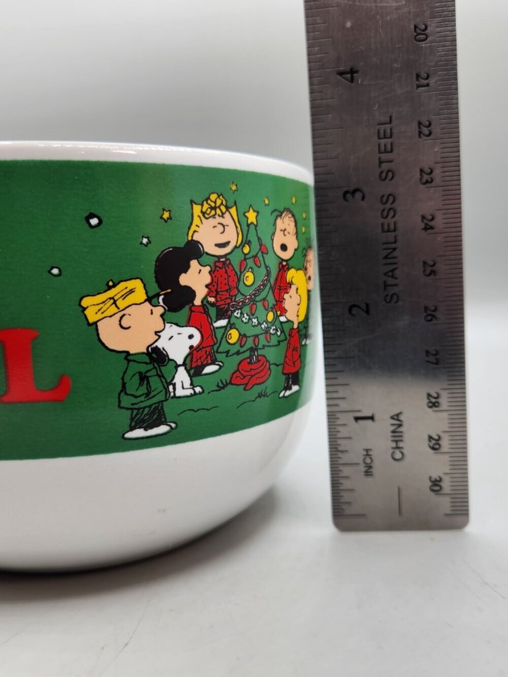 Peanuts Be Joyful 22 oz Christmas Mug Snoopy Charlie Brown Holiday Collectable - Picture 9 of 11